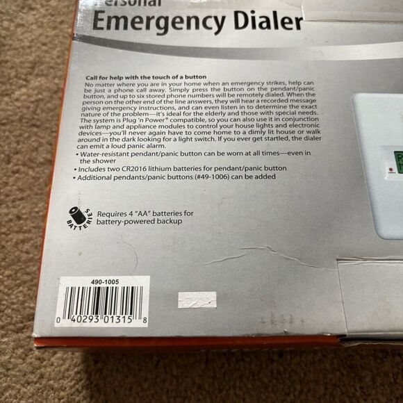 Radio Shack Personal Emergency Dialer 49-1005 *Works* - Picture 12 of 12